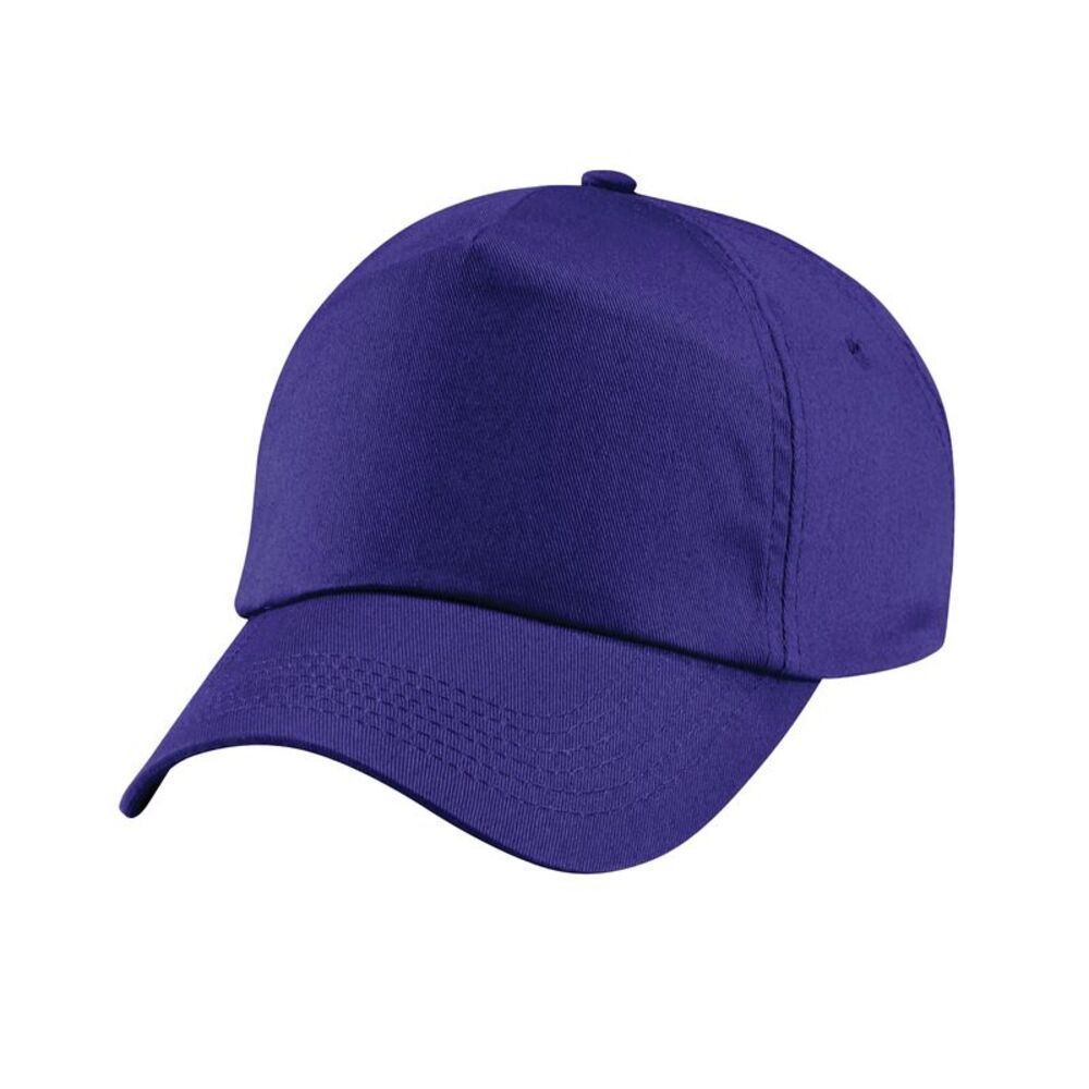 Beechfield Childrens/Kids Original 5 Panel Cap / Purple